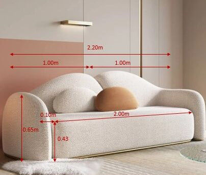 Serena 3 Seater Sofa - Homzy