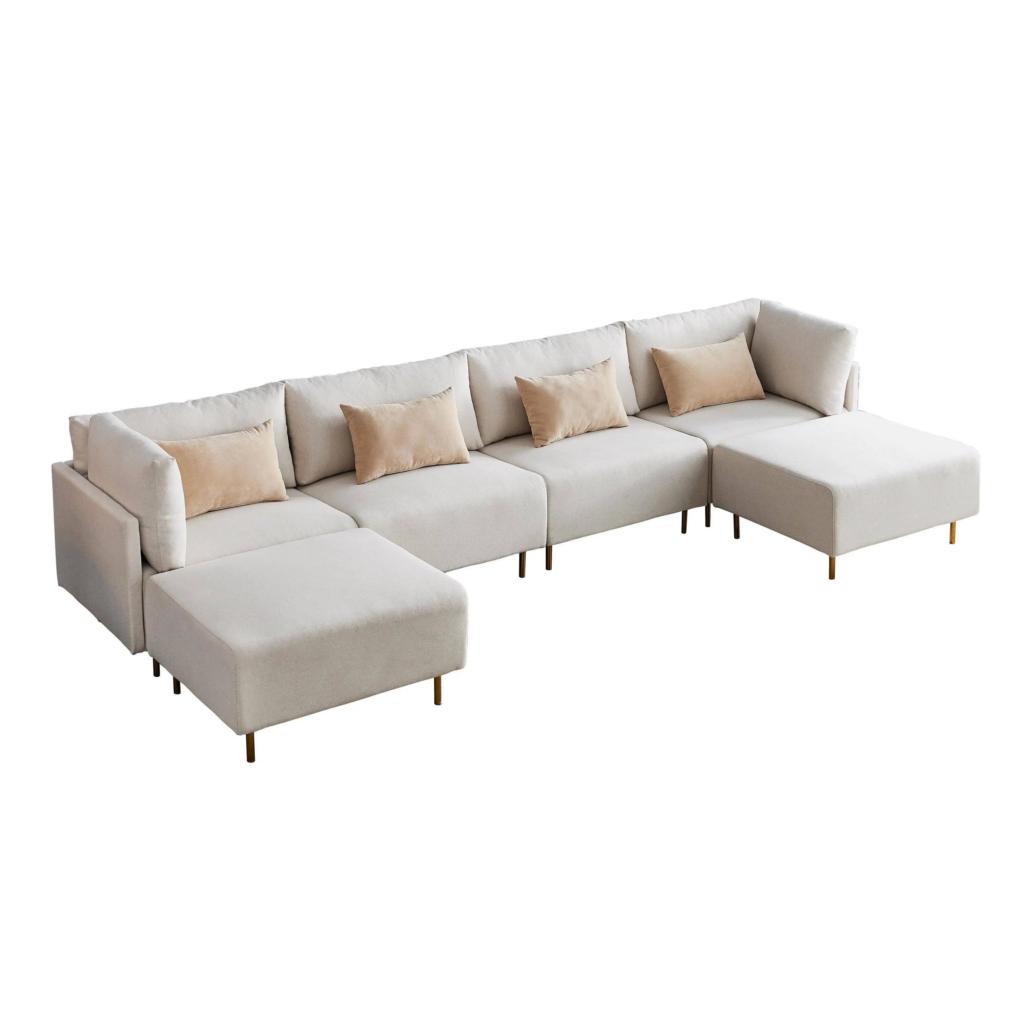 Shane U Shape Sofa - Homzy