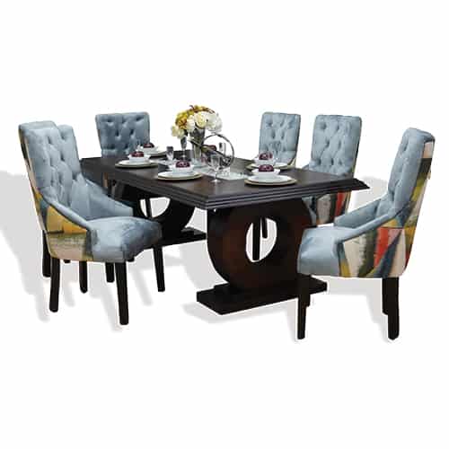 Dining table with 6 chairs – Locally made - Homzy