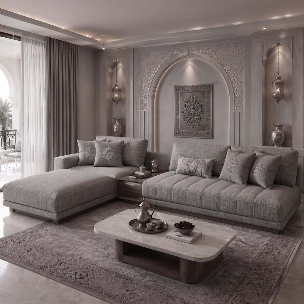 Sira L Shape Sofa - Homzy