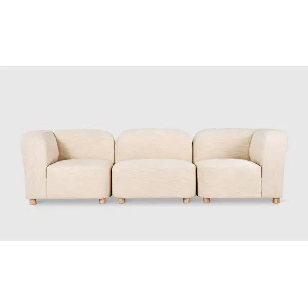 Sofia 3 Seater Sofa + 3 Free Cushions - Homzy