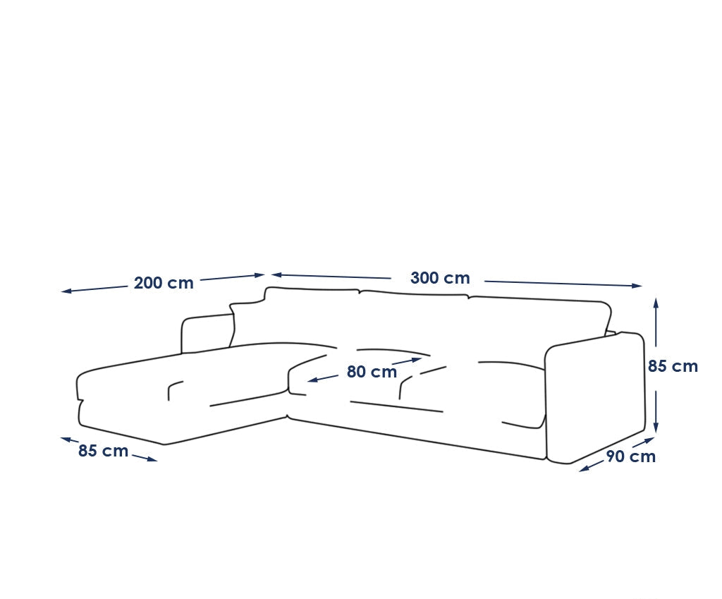 Luna L-Shape Sofa
