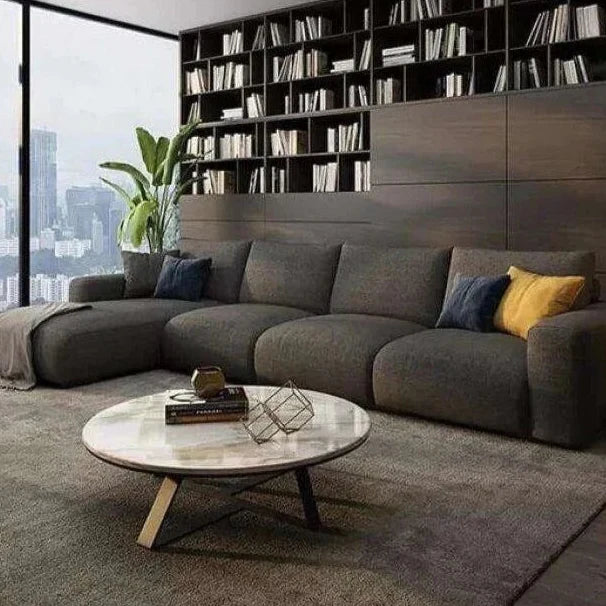 Ted L Shape Sofa - Homzy