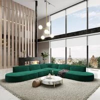 Lydia L Shape Sofa - Homzy