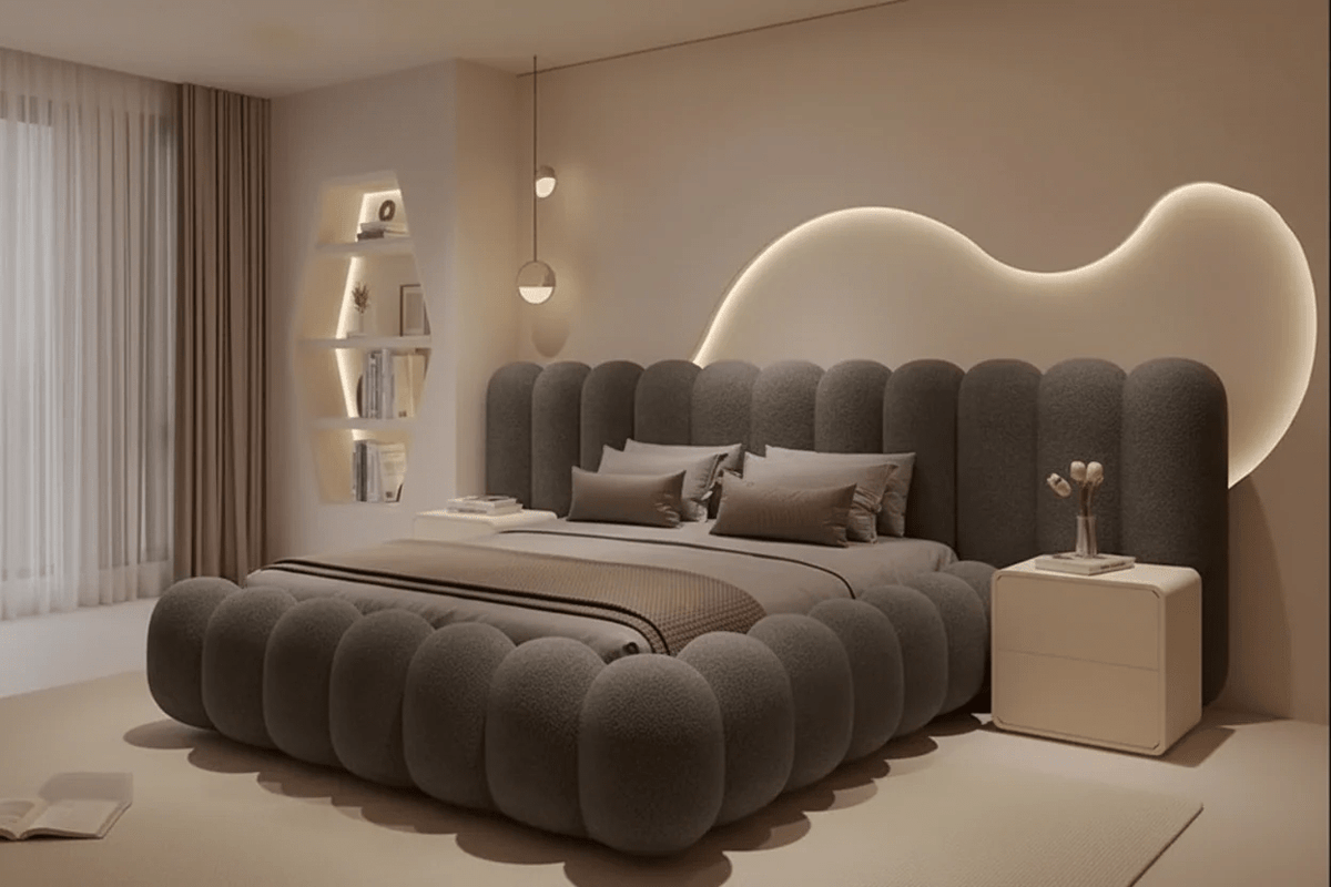 Walnut Bed - Homzy