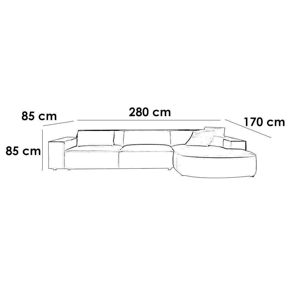 Savannah L-Shape Couch