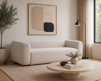 Nara 3 Seater Sofa + 4 Free cushions