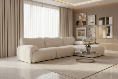 Urbana Luxe L shape Sofa - Homzy