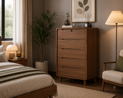 Aurora Curve 5-Drawer Chest