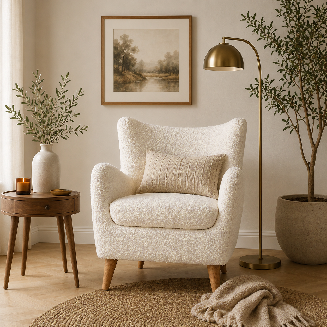 Nat Armchair 75 x 80 cm-SBF65