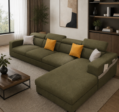 Luna L Shape Sofa