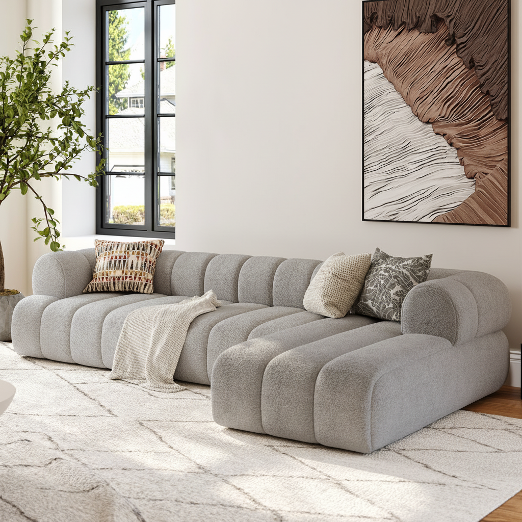 Lebo L shape Couch