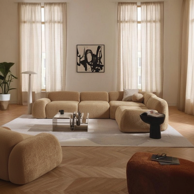 Phoenix L shape Sofa description