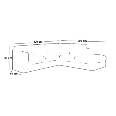 Ember L shape Sofa