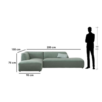 Nyla L Shape Sofa