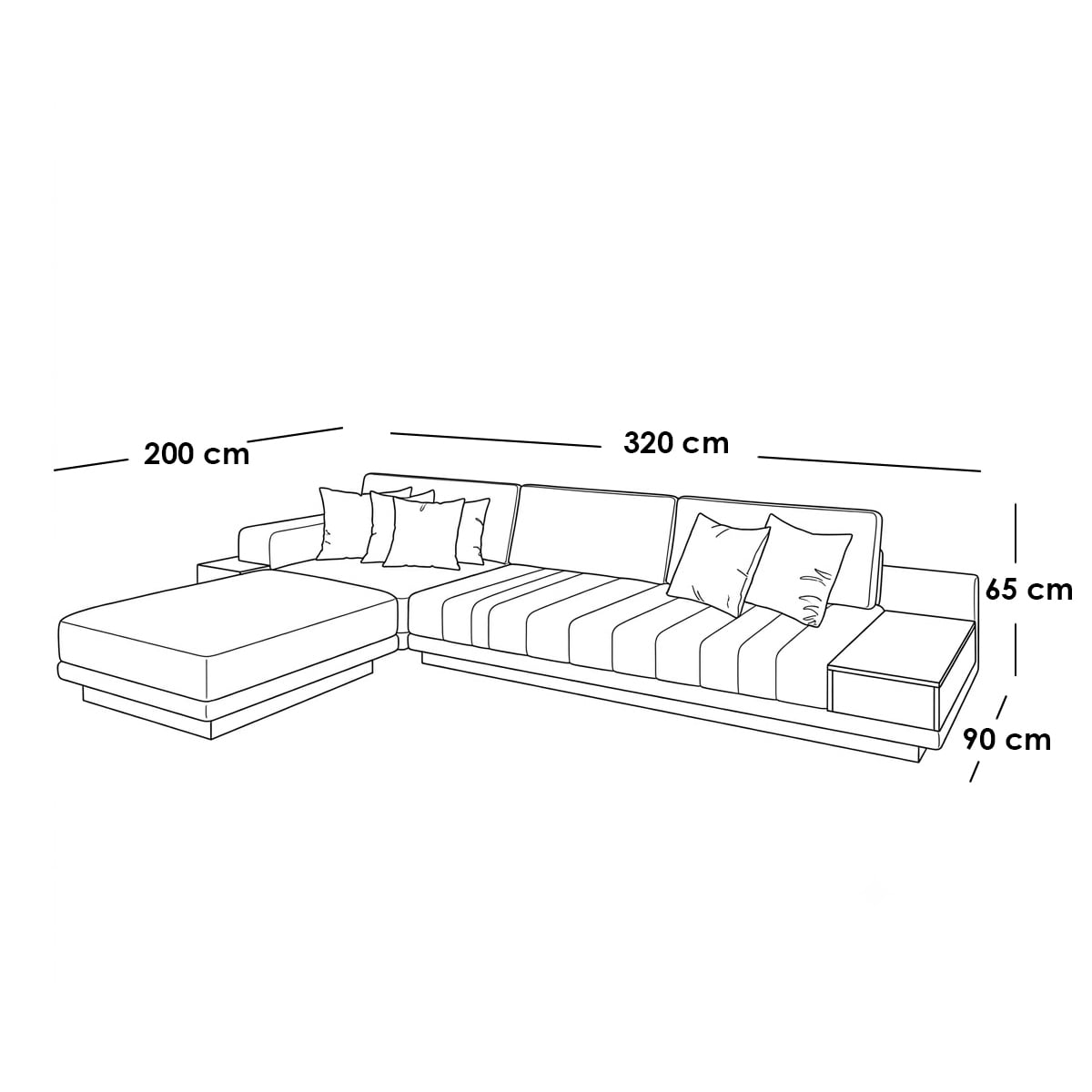 Sira L Shape Sofa