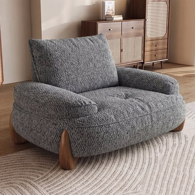 Vaelin Arm Chair with pouf-AK102