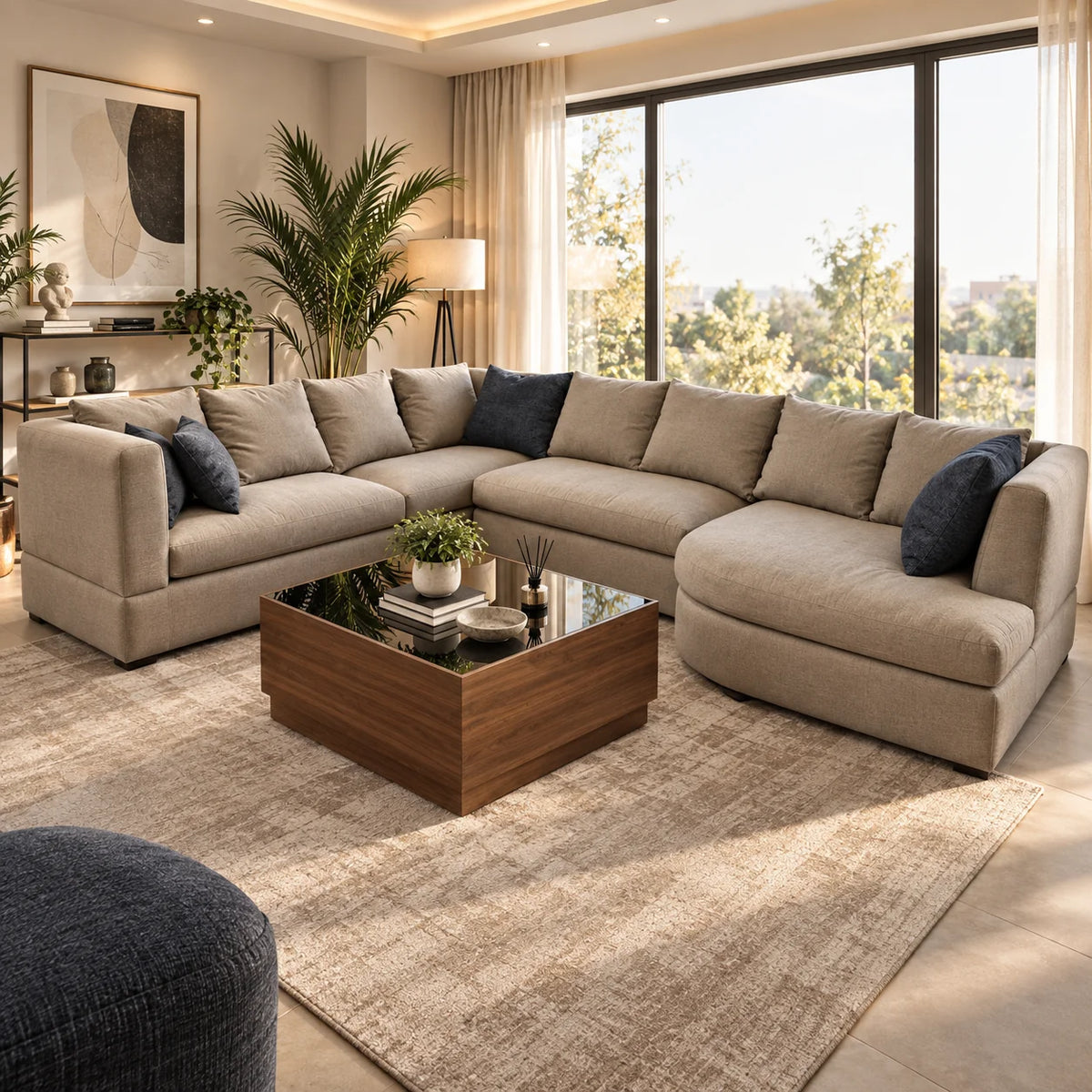 Vela L Shape Sofa