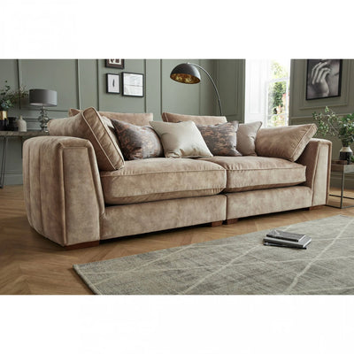 Alec 3 Seater Sofa + 3 Free Cushions - Homzy