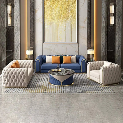 Angelica Living Room Set + 3 Free Cushions - Homzy
