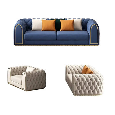 Angelica Living Room Set + 3 Free Cushions - Homzy