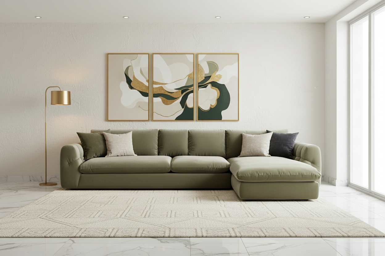 Arias L Shape Sofa