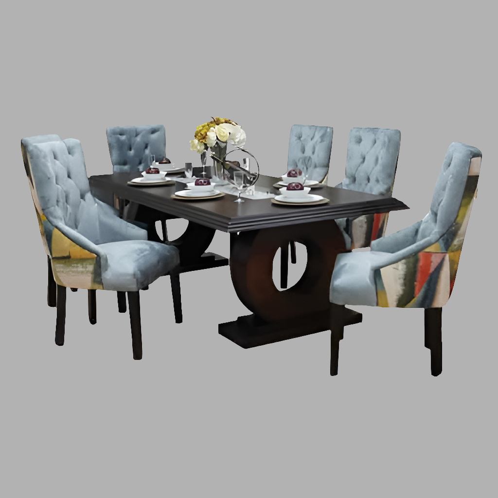 Dining table with 6 chairs – Locally made