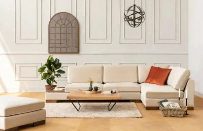 Carroll L Shape Sofa - Homzy