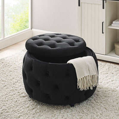 Cristina Ottoman with Storage - Homzy