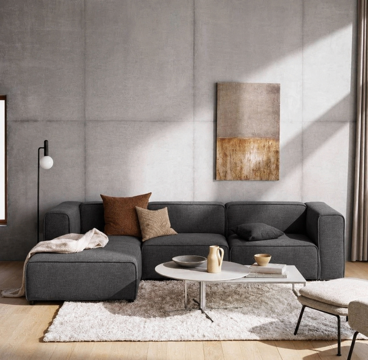 Luella L Shape Sofa