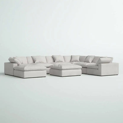 Devin U Shape Sofa + 3 Free Cushions