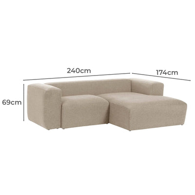 Divan L Shape Sofa - Homzy