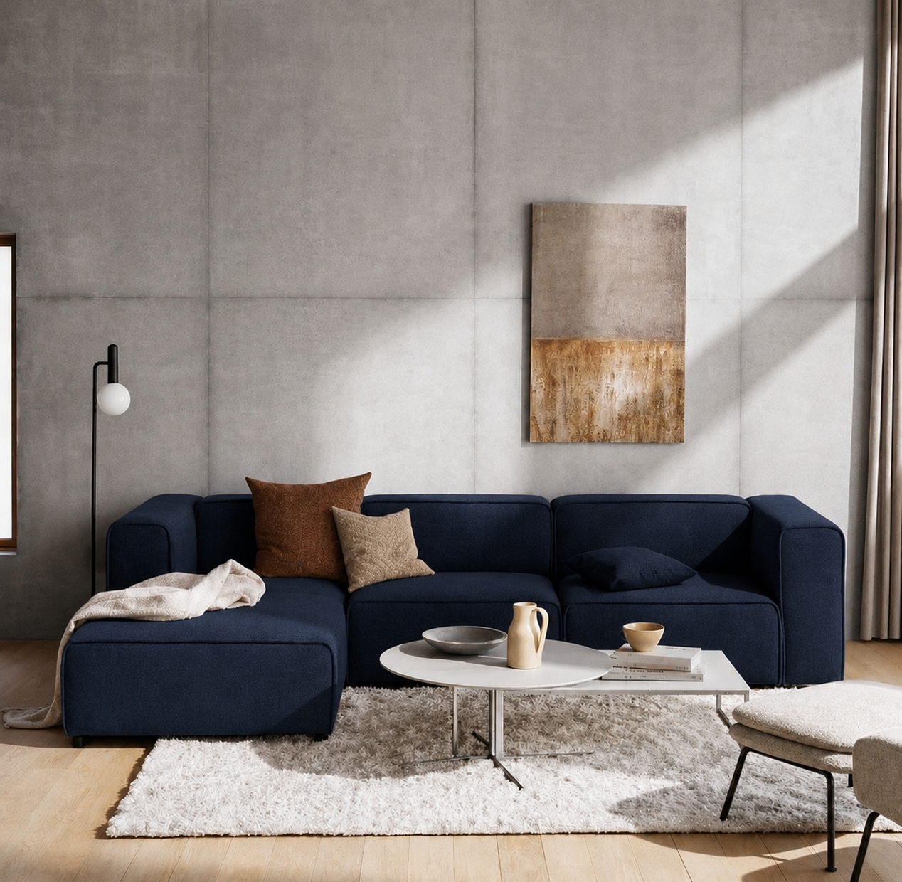 Luella L Shape Sofa