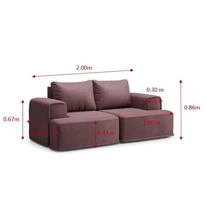 Edgar 3 Seater Sofa