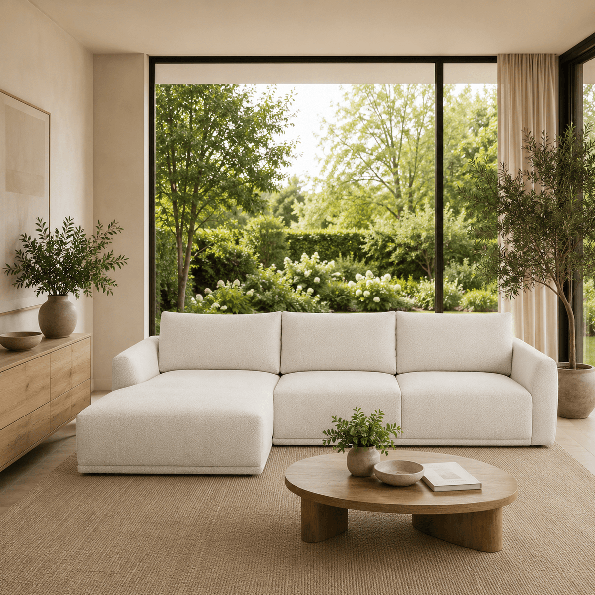 Eleanor L-Shape Sofa - Homzy