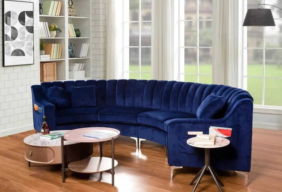 Elmer U Shape Sofa + 3 Free Cushions