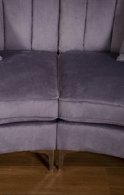Elmer U Shape Sofa + 3 Free Cushions - Homzy