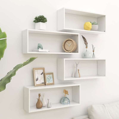 Emmett 4 Piece Wall Shelf Set - Homzy