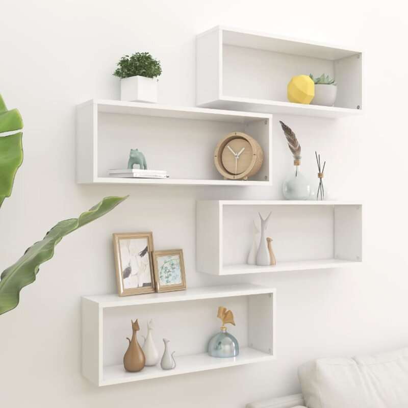 Emmett 4 Piece Wall Shelf Set