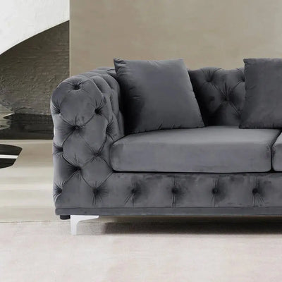 Ferdane L Shape Sofa + 3 Free Cushions - Homzy