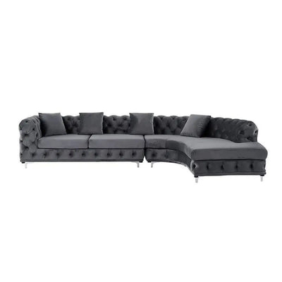 Ferdane L Shape Sofa + 3 Free Cushions - Homzy