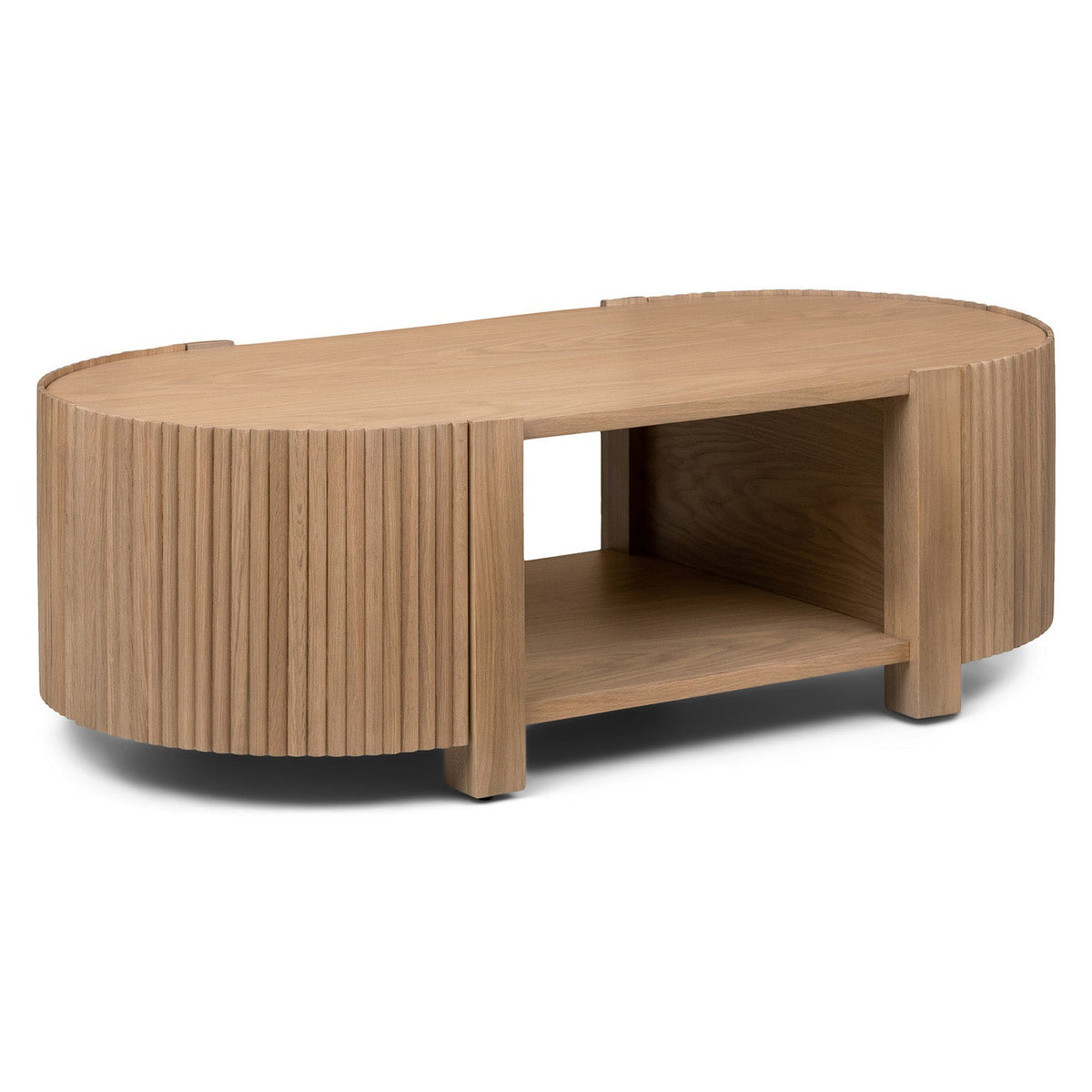 Fortra Oval Coffee Table - Homzy