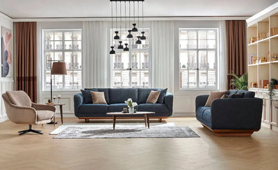 Frank Living Room Set + 3 Free Cushions - Homzy