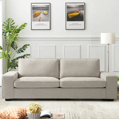 Nikolas 3 Seater Sofa - Homzy