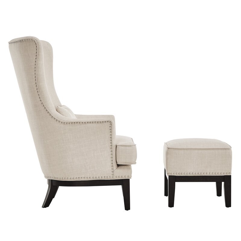 High Back Arm Chair Set