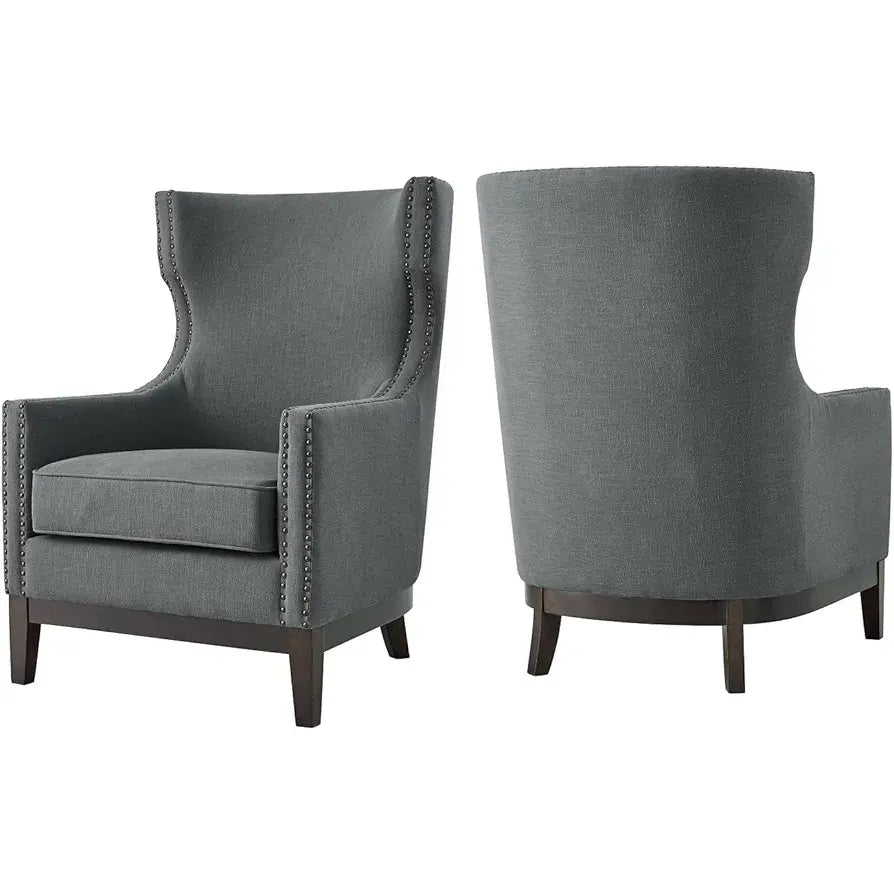 High Back Arm Chair Set