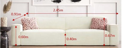 Jessie 3 Seater Sofa - Homzy