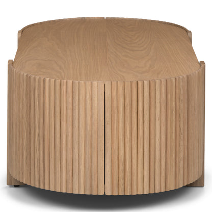 🌿 Homzy “Fortra Oval” Coffee Table - Homzy