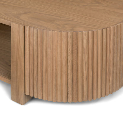 🌿 Homzy “Fortra Oval” Coffee Table - Homzy