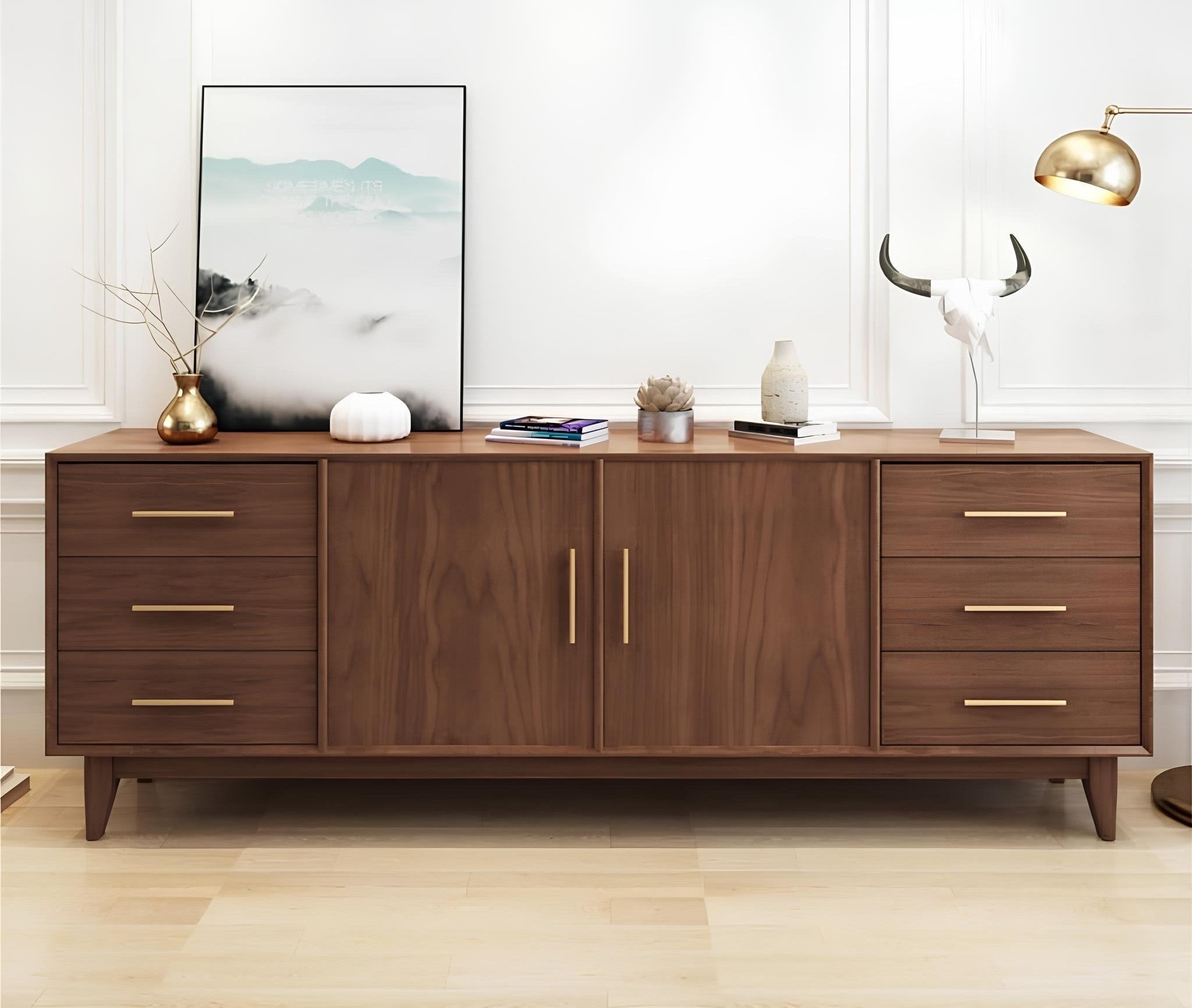 Monarch Walnut Sideboard